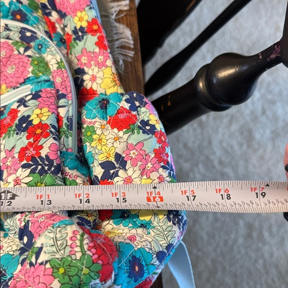 Vera Bradley Floral Multicolor Backpack - Picture 5 of 5